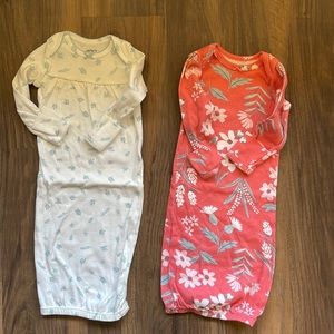 NB Carter’s sleep dresses